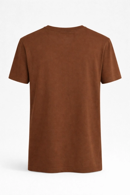 Camiseta Lee Manga curta Básica Masculina Marrom Produto Camiseta Lee Manga curta Básica Masculina Marrom