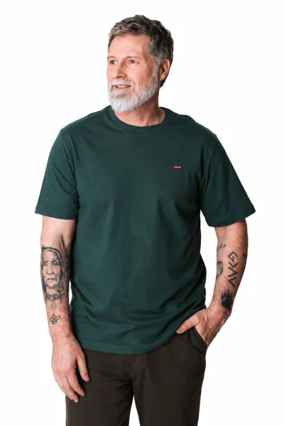 Camiseta Levis Manga Curta Classic Tee Masculino Verde Produto Camiseta Levis Manga Curta Classic Tee Masculino Verde