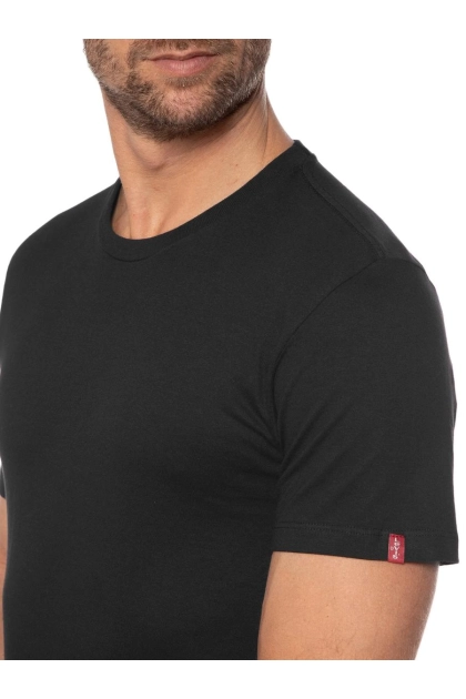 Camiseta Levis Slim Masculina Preta Produto Camiseta Levis Slim Masculina Preta