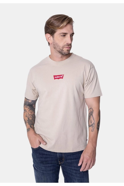 Camiseta Levis Vintage Fit Graphic Masculina Nude