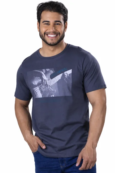 Camiseta Masculina Manga Curta Tze Produto Camiseta Masculina Manga Curta Tze