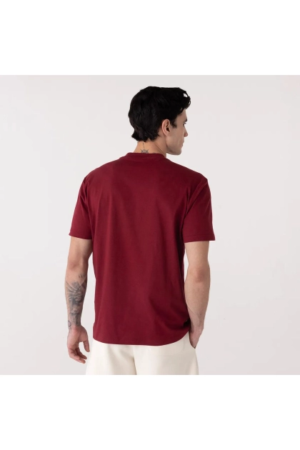 Camiseta New Balance Manga Curta Masculino Vinho Produto Camiseta New Balance Manga Curta Masculino Vinho