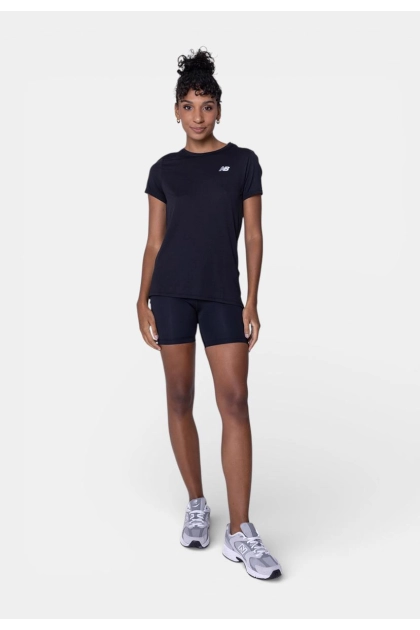 Camiseta New Balance Sports Essentials Feminina Preta Produto Camiseta New Balance Sports Essentials Feminina Preta