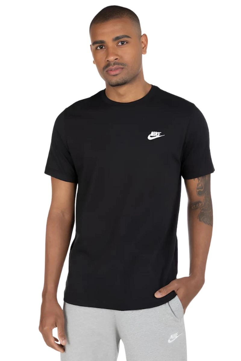 Produto - Camiseta Nike Club Sportswear Masculina Preta 
