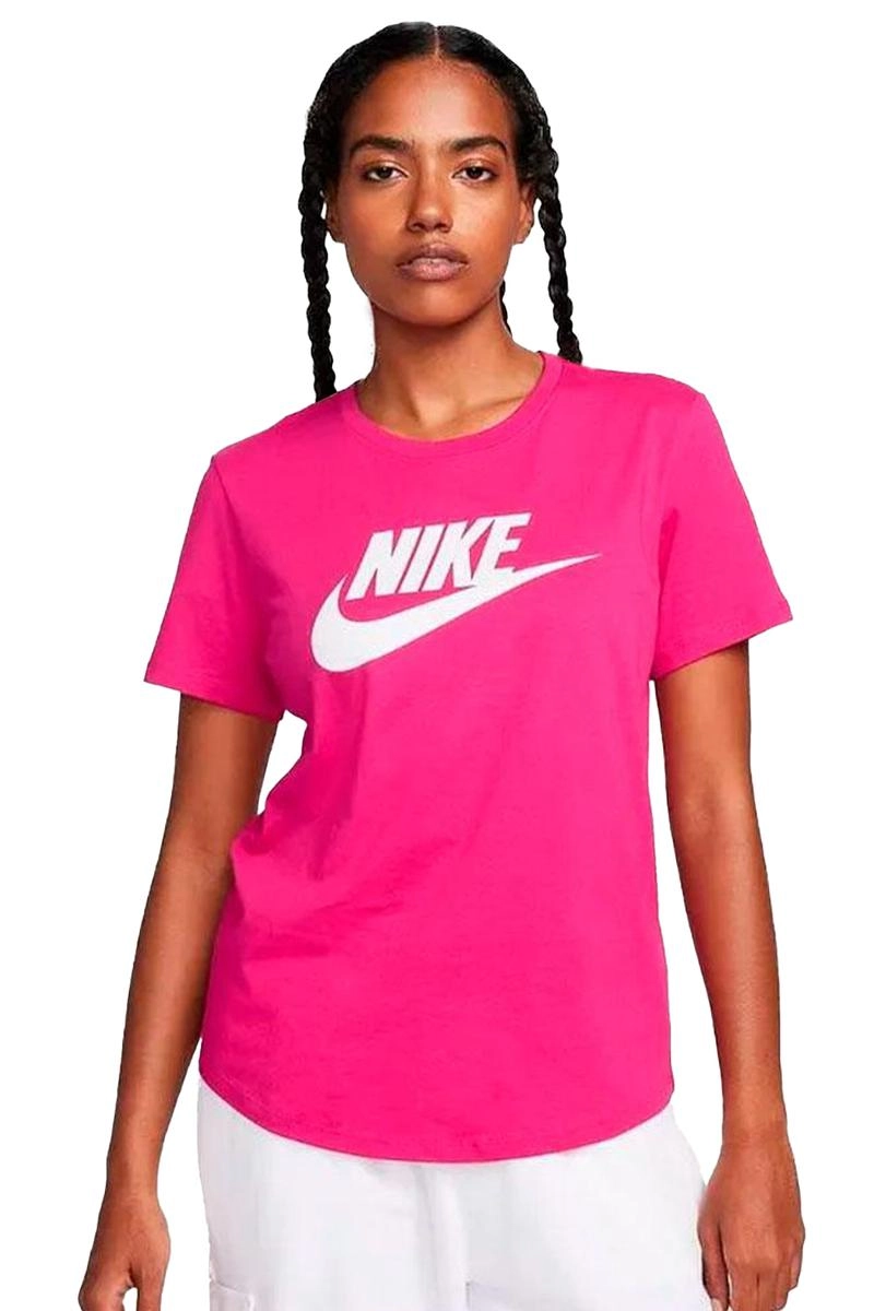 Camiseta Nike Sportswear Essentials Feminina Pink