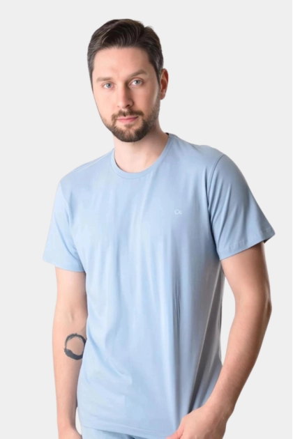 Produto - Camiseta Ogochi Básica Masculina Azul