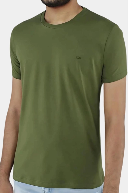 Produto - Camiseta Ogochi Básica Masculina Verde Musgo 