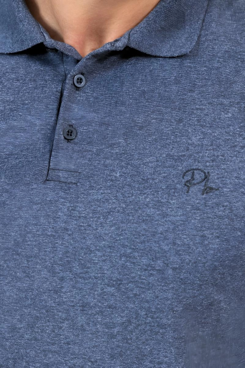 Camiseta Polo Manga Longa Polo Brasil Masculina Marinho