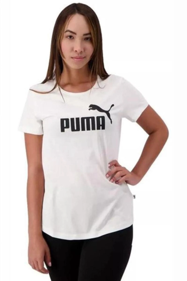 Camiseta Puma Essentials Logo Feminina Produto Camiseta Puma Essentials Logo Feminina
