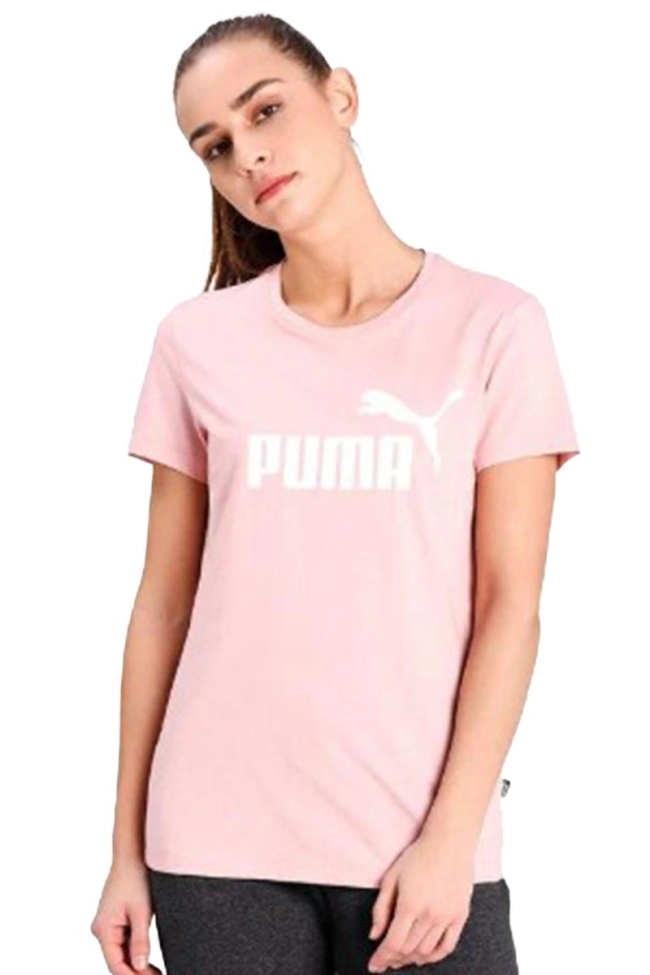 Camiseta Puma Essentials Logo Feminina Produto Camiseta Puma Essentials Logo Feminina