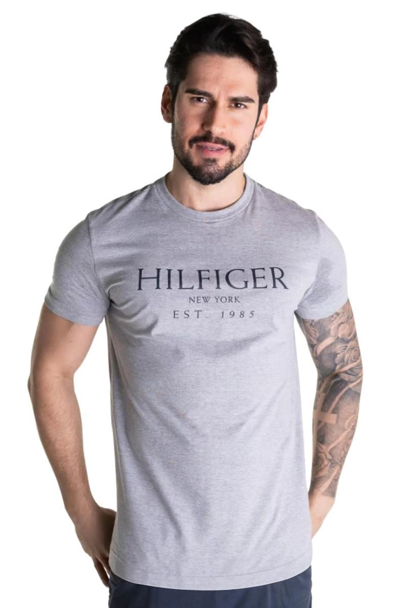 Camiseta Tommy Hilfiger Basic Manga Curta Masculina
