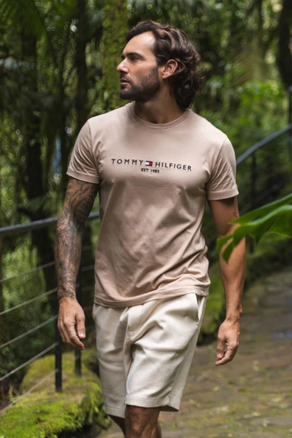 Produto - Camiseta Tommy Hilfiger Manga Curta Masculina 