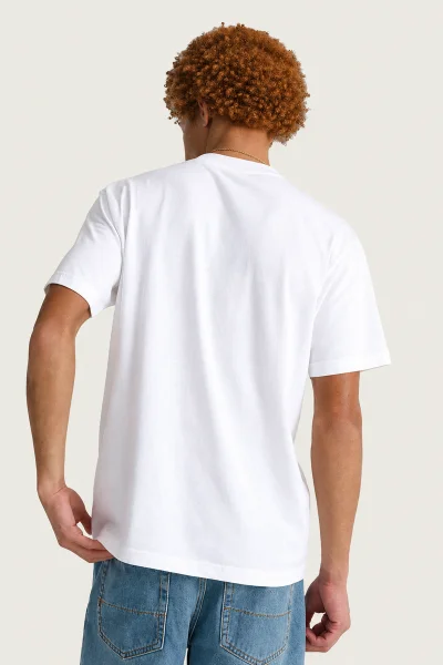 Camiseta Unissex New Classic Vans Branca Produto Camiseta Unissex New Classic Vans Branca