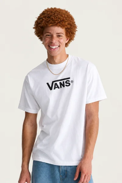 Camiseta Unissex New Classic Vans Branca Produto Camiseta Unissex New Classic Vans Branca
