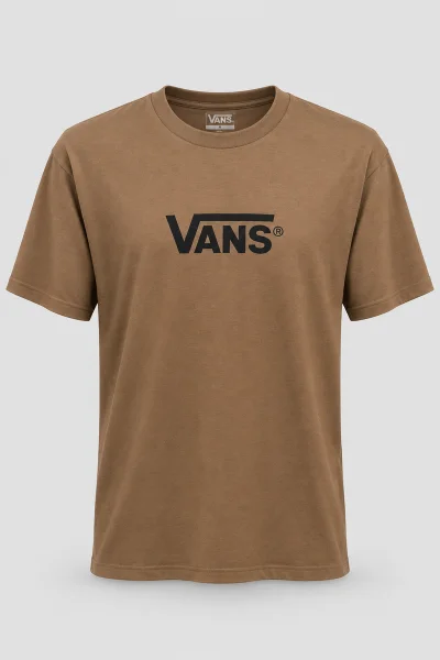 Camiseta Unissex New Classis Tee Vans Marrom Produto Camiseta Unissex New Classis Tee Vans Marrom
