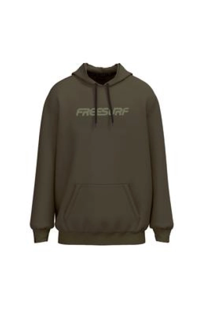 Canguru Freesurf Classic Logo Minimalista Masculino Verde Militar Produto - Canguru Freesurf Classic Logo Minimalista Masculino Verde Militar