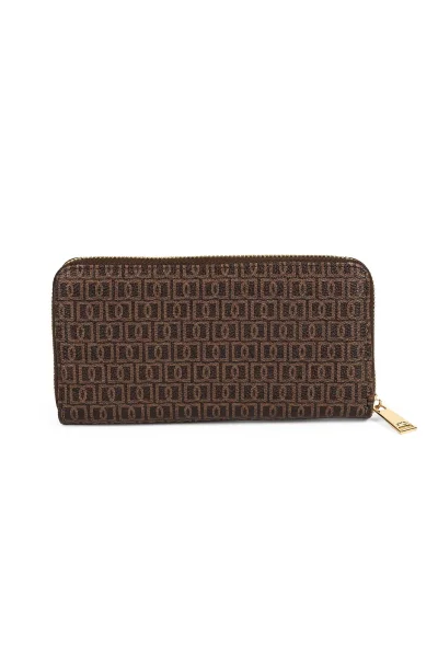 Produto Carteira Feminina Dakota Logomania Marrom com Zíper