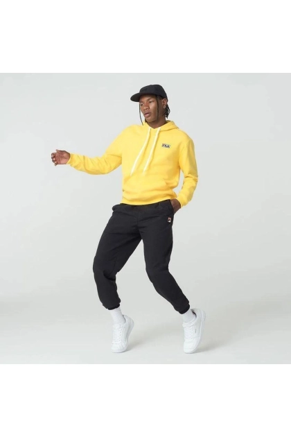 Casaco Fila Basic Essential Capuz Masculino Amarelo Produto Casaco Fila Basic Essential Capuz Masculino Amarelo
