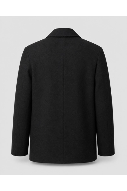 Casaco La Marca Lã Masculino Preto Produto Casaco La Marca Lã Masculino Preto