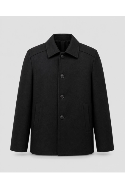 Casaco La Marca Lã Masculino Preto Produto Casaco La Marca Lã Masculino Preto