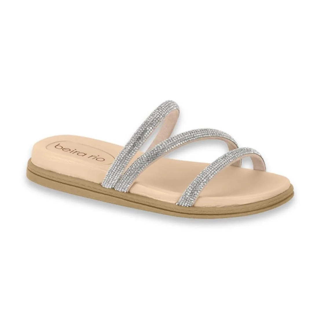 Produto - Chinelo Feminina Flat Brilho Beira Rio