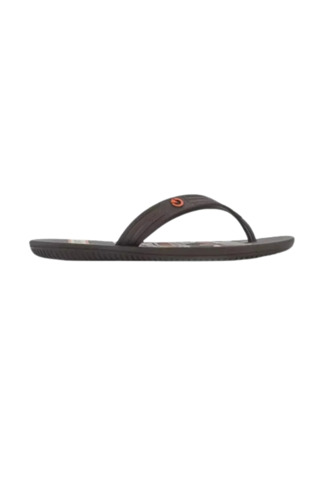 Produto Chinelo Grendene Cartago Juvenil Masculino Marrom e Bege