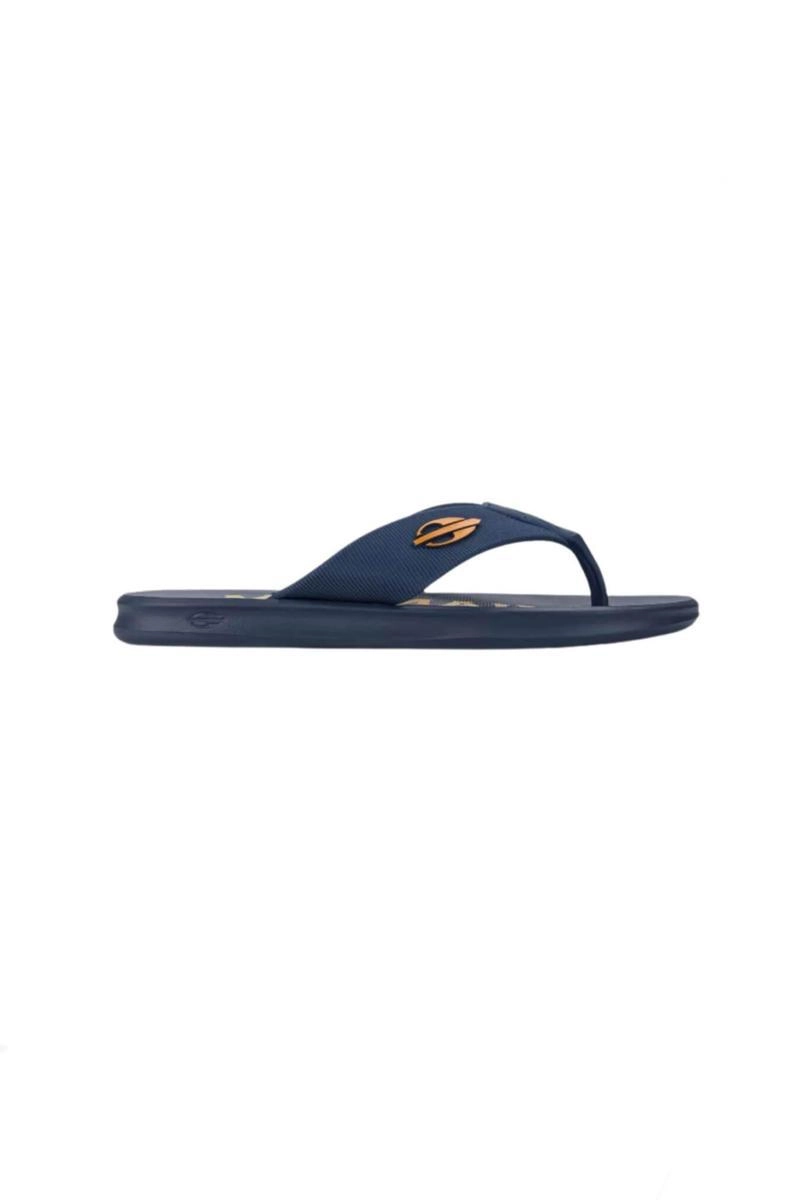 Chinelo Grendene Mormaii Masculino Azul e Amarelo