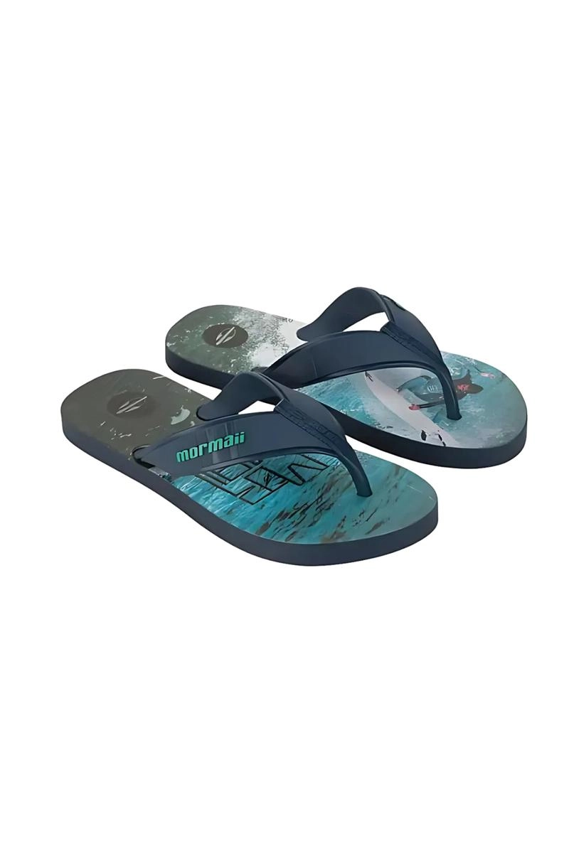 Chinelo Grendene Mormaii Tropical Masculino Azul