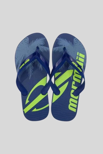 Chinelo Grendene Mormaii Tropical Masculino Azul/Verde Produto Chinelo Grendene Mormaii Tropical Masculino Azul/Verde