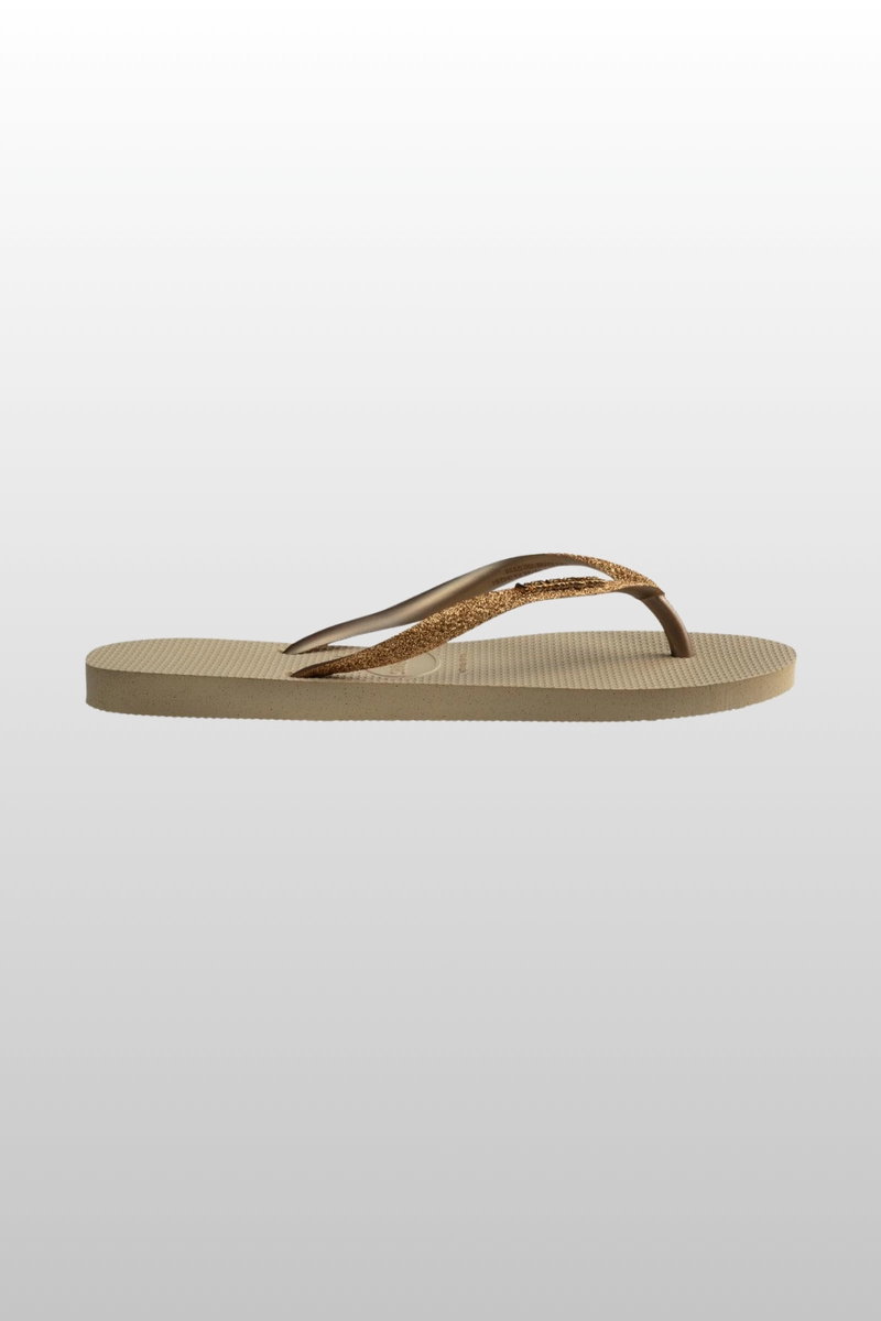 Produto - Chinelo Havaianas Slim Glitter II Feminino Areia 