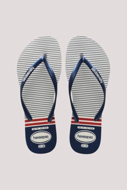 Produto - Chinelo Havaianas Slim Nautical Feminino branco