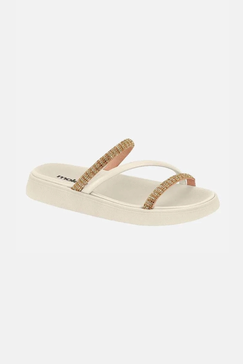 Produto - Chinelo Moleca Rasteira com Brilho
