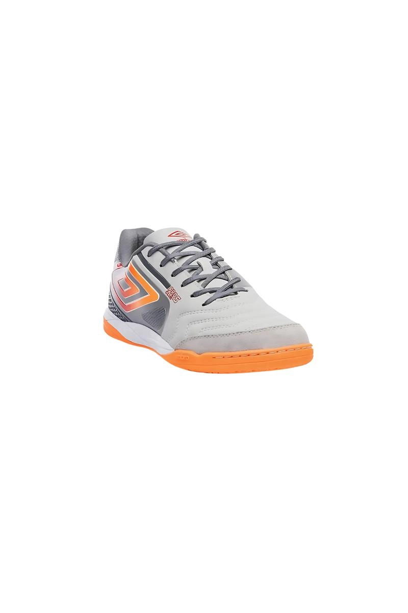 Chuteira Umbro Salão Pro 5 Masculina Grafite/laranja