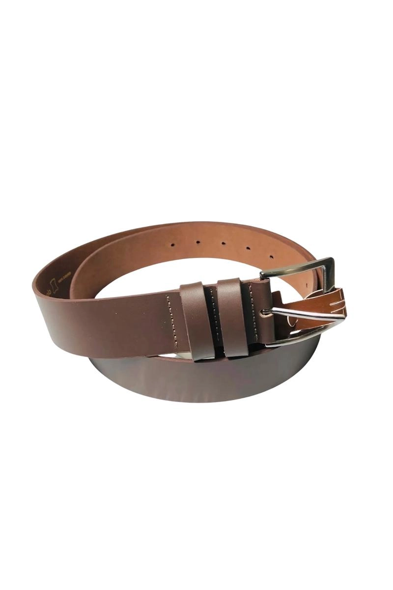 Cinto Fasolo de Couro Masculino Café