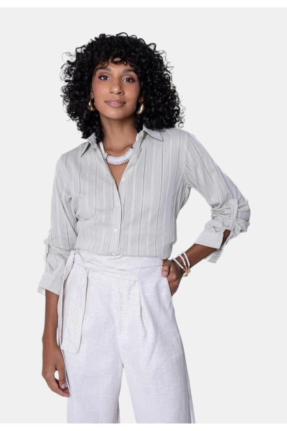 Produto - CMSA FEM ML ALONG C/BOTOES MIXON