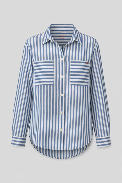 Produto - CMSA FEM ML LIST MAX DENIM