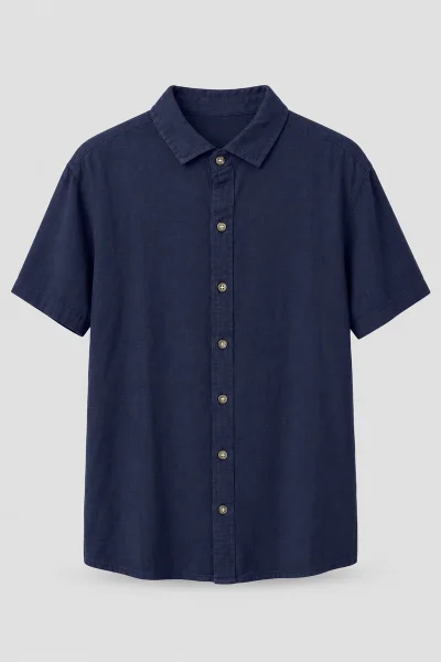 Camisa Masculina Aishty Marinho Produto Camisa Masculina Aishty Marinho