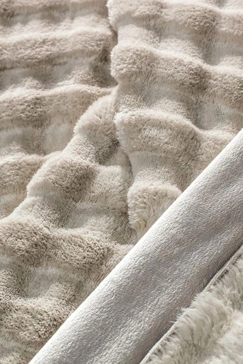Cobertor Queen Altemburg Plush Bege
