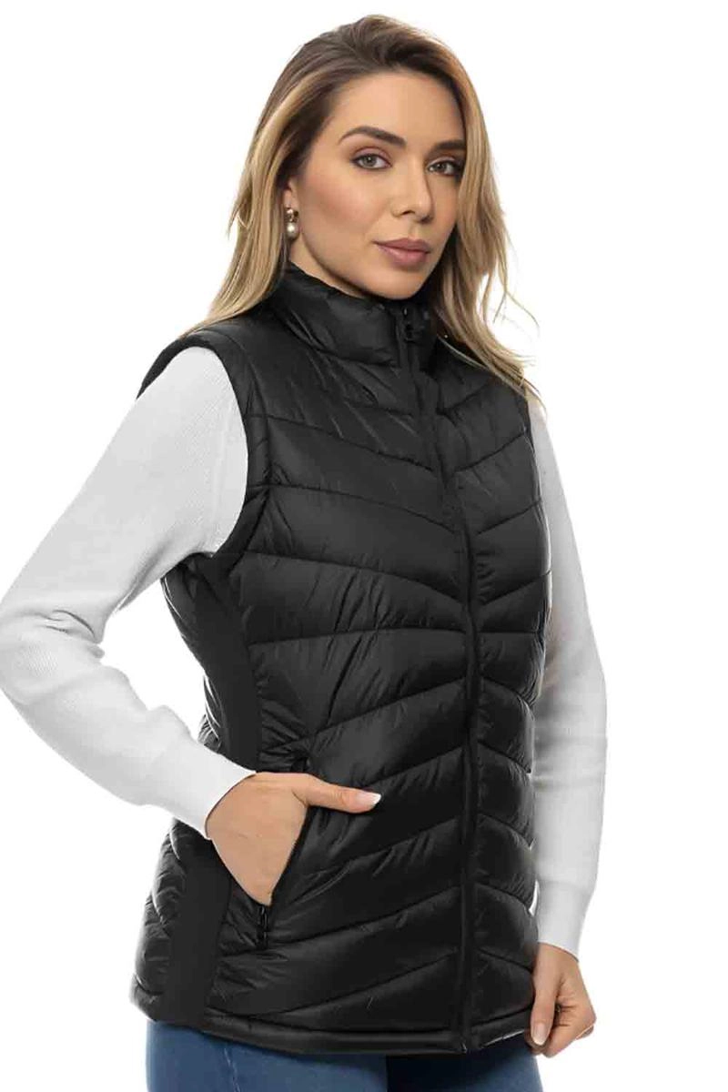 Colete Crocker Nilon Feminino Preto