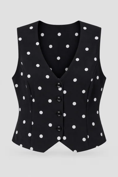 Colete Feminino Poa Ellen One Produto Colete Feminino Poa Ellen One