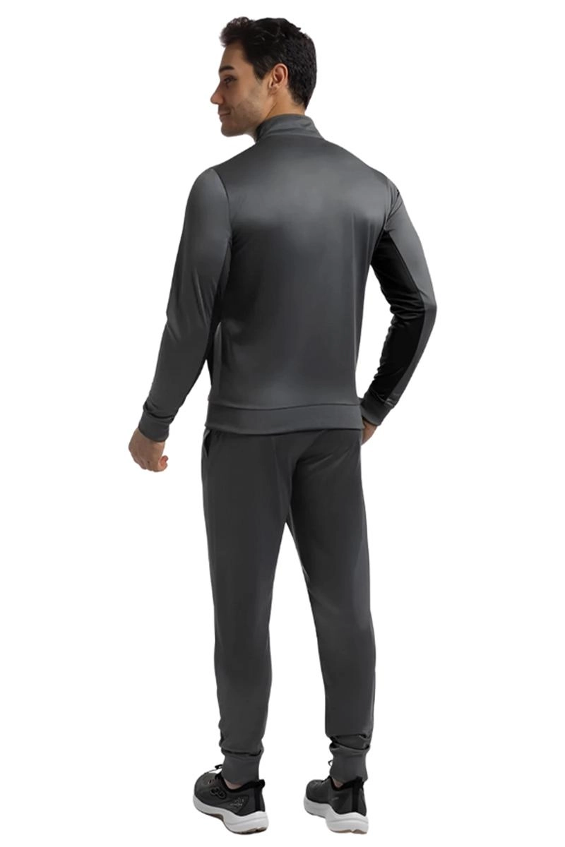 Conjunto Agasalho Olympikus Helanca Masculino Cinza