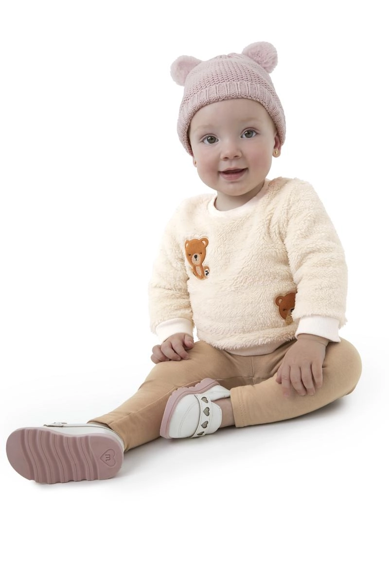 Conjunto Malwee Baby Pelinho Feminino