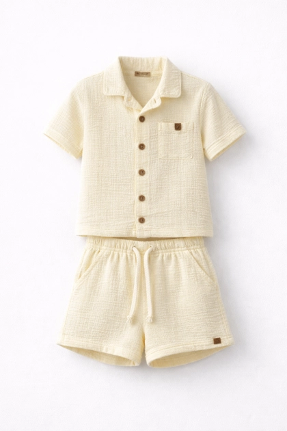 Produto - Conjunto Malwee Manga Curta Masculino Bebê