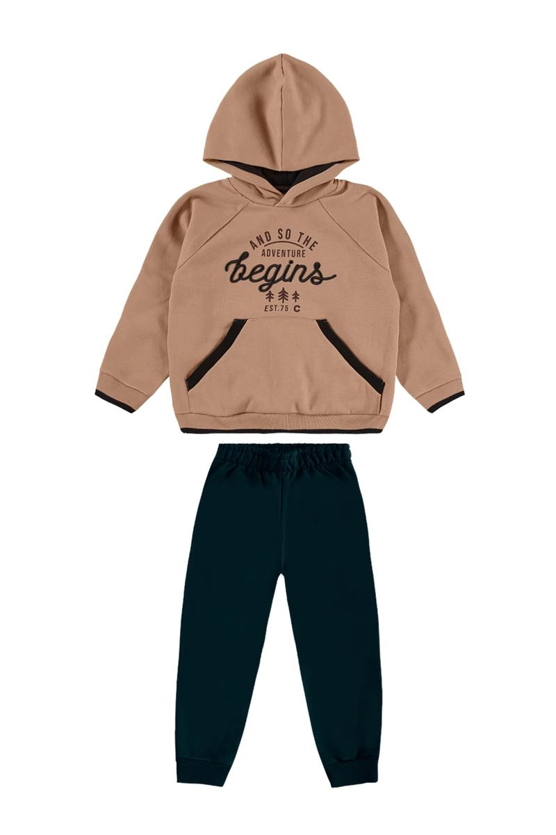 Conjunto Malwee Manga Longa Bebê Masculino
