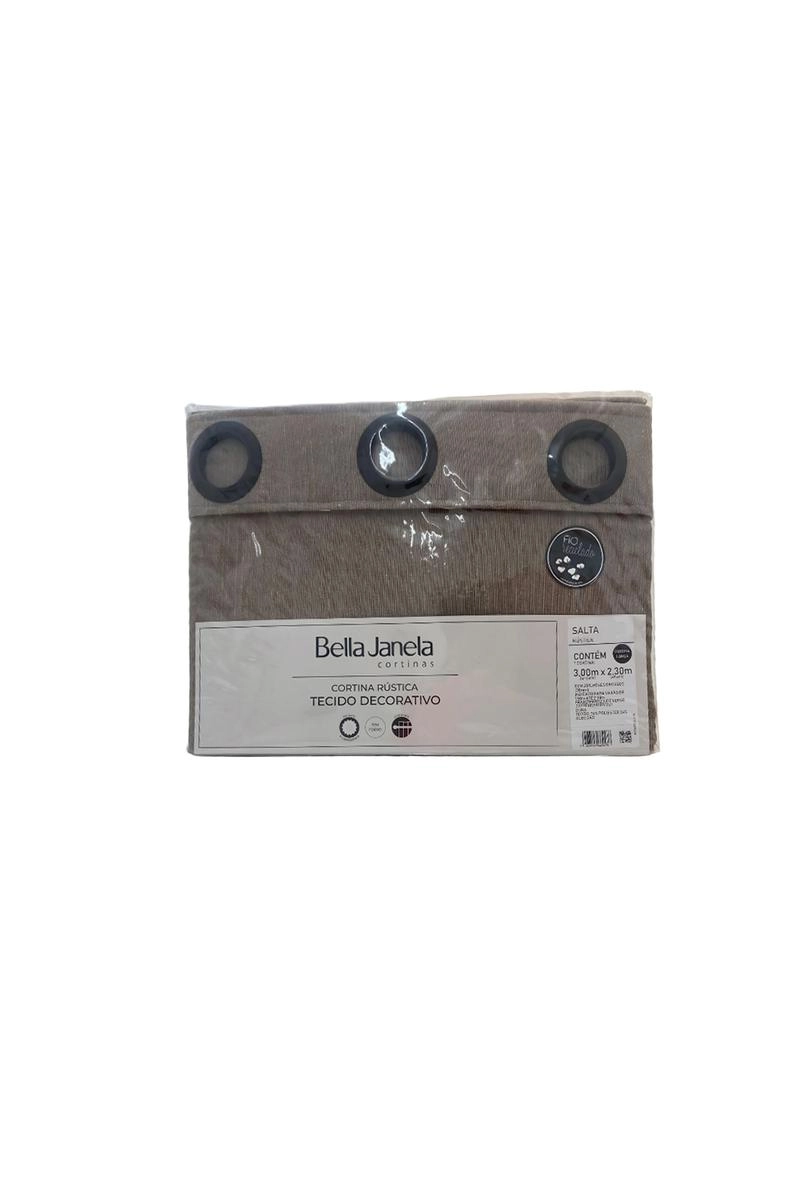 Cortina Bella Janela Rustica Salta Duna 3,0m x 2,30m