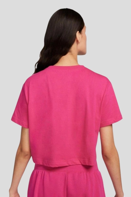 Cropped Nike Essentials Feminino Rosa Produto Cropped Nike Essentials Feminino Rosa