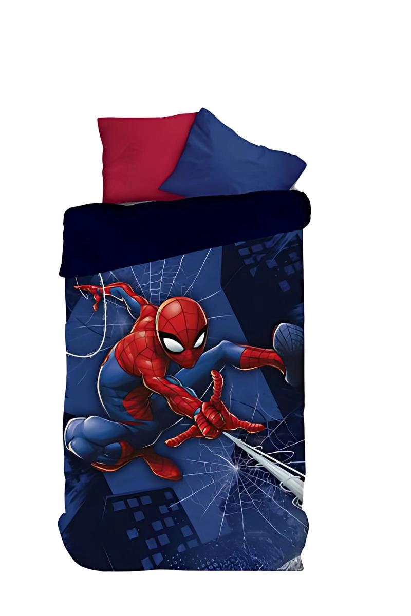 Edredom Lepper com Sherpa Infantil Masculino Spider-Man