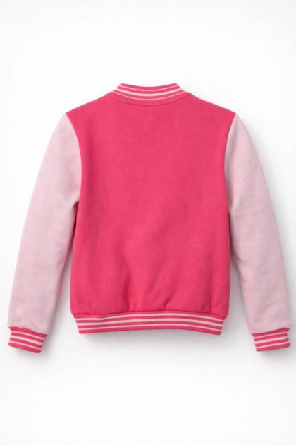 Jaqueta Brandili Moletom College Infantil Feminina Rosa Produto Jaqueta Brandili Moletom College Infantil Feminina Rosa