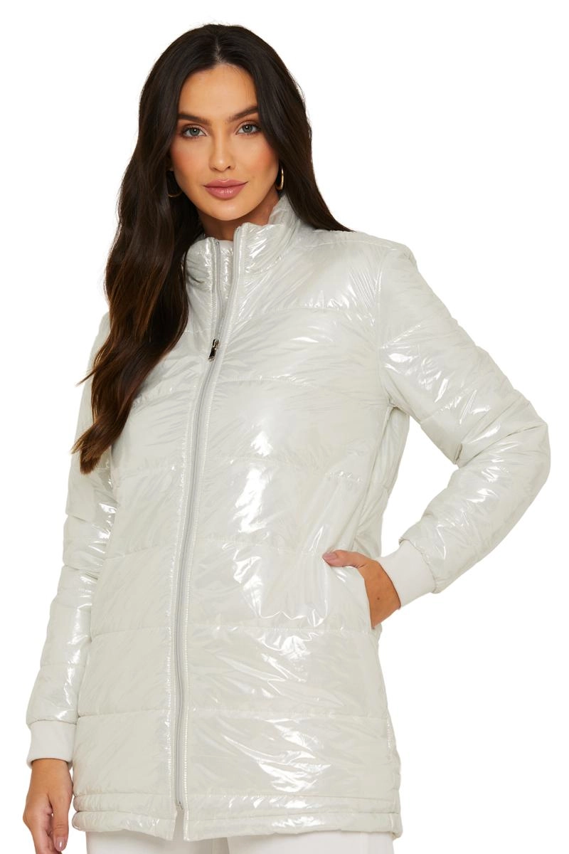 Produto - Jaqueta Aishty Nylon Furta-cor Feminina Off White