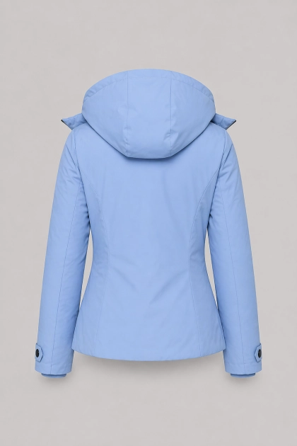 Jaqueta Alpelo Nylon Curta Dupla Face Feminina Azul Produto Jaqueta Alpelo Nylon Curta Dupla Face Feminina Azul